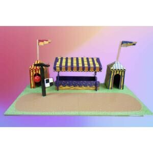 Le Toy Van Jousting Tournament Area Wooden Playset Display READ Description